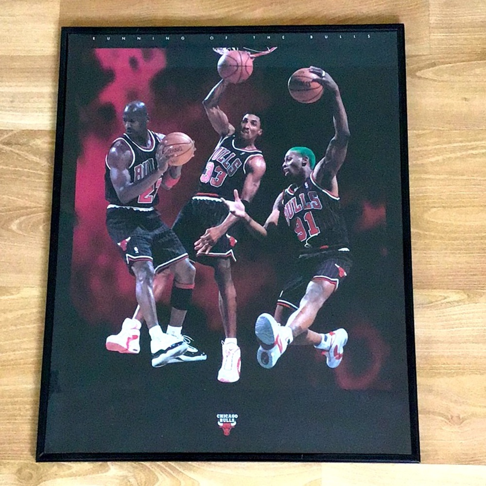 Vintage Chicago Bulls Poster
